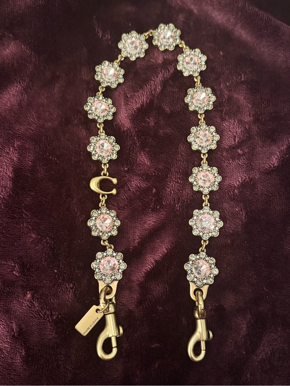 Coach Short Jewelry Chain Strap